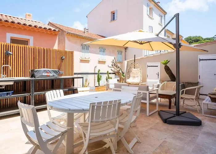 Ile De Porquerolles, Kermarc, Lumineux Avec Grande Terrasse Apartment *